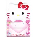 Conjunto CAPA & Papéis de Carta Hello Kitty DCN Havaiana