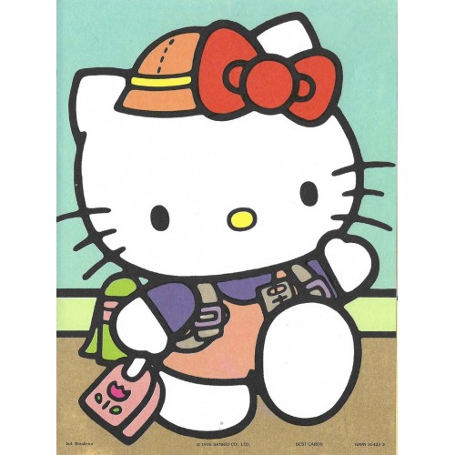 Papel de Carta Antigo Hello Kitty HPPN50423-3 Best Cards