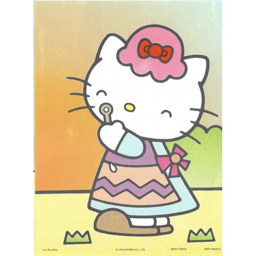 Papel de Carta Antigo Hello Kitty HPPN50422-5 Best Cards