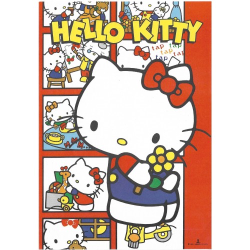 Papel de Carta Antigo Hello Kitty Tap Tap Tap Soft Paper