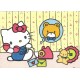 Papel de Carta Antigo Hello Kitty on the Phone