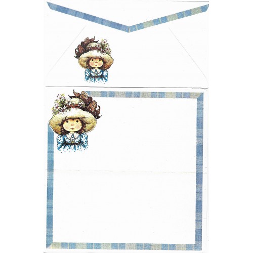 Conjunto de Papel de Carta Antigo Importado Mary May CAZB2