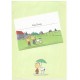 Conjunto de Papel de Carta Snoopy Rain Drops Vintage Hallmark Japan