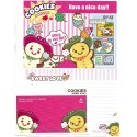 Conjunto de Papel de Carta COOKIES Sweet Story - Art-Box Korea
