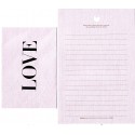 Conjunto de Papel de Carta Love Artbox Korea