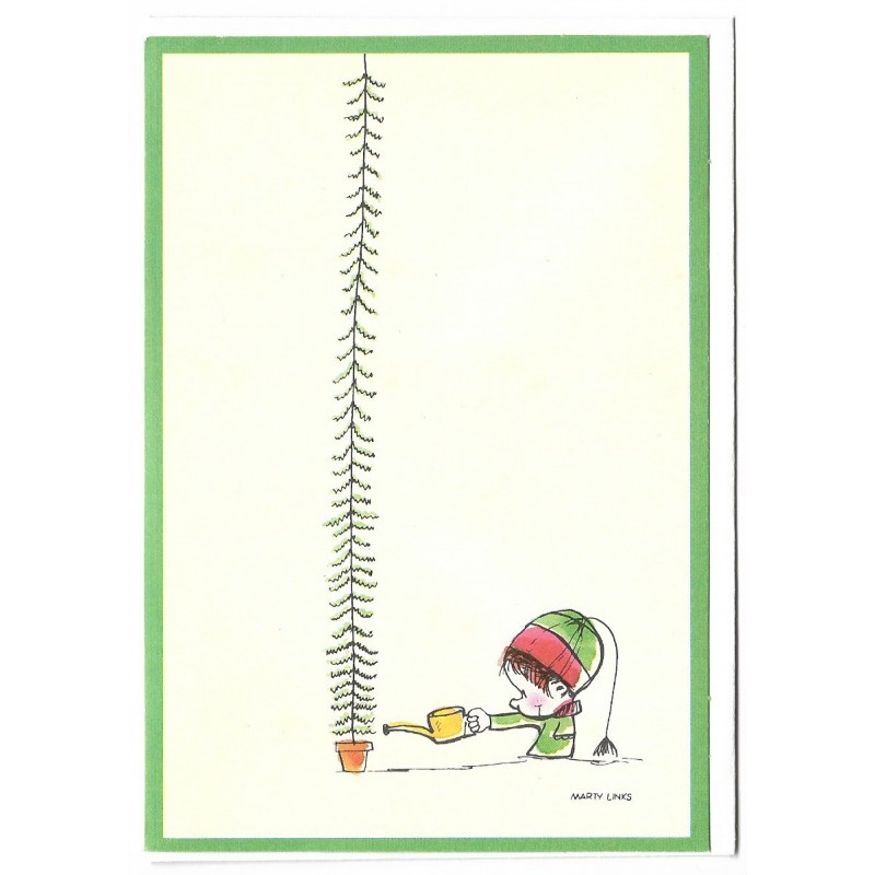 Cartão Antigo Importado Lollipops Marty Links 3 MARLIN