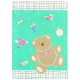 Ano 1990. Papel de Carta Bear Tin 2 Vintage Sanrio