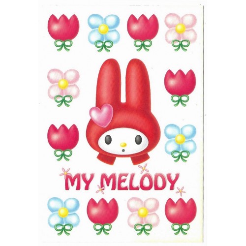 Ano 1998. Postcard Cartão Postal My Melody Vintage Sanrio