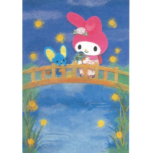 Ano 2009. Postcard Cartão Postal My Melody Vintage Sanrio