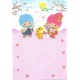 Ano 2009. Postcard Cartão Postal Little Twin Stars Vintage Sanrio