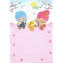 Ano 2009. Postcard Cartão Postal Little Twin Stars Vintage Sanrio