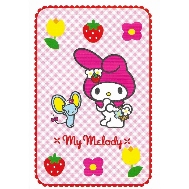 Ano 1999. Postcard Cartão Postal My Melody Vintage Sanrio