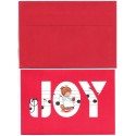 Notecard Antigo Importado JOY Kathy Cruickshank