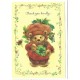 Notecard Antigo Importado Mary Hamilton Kindly Bear Hallmark Cards