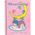 Caderneta ESPIRAL A6 Moon Gazing Little Twin Stars Sanrio