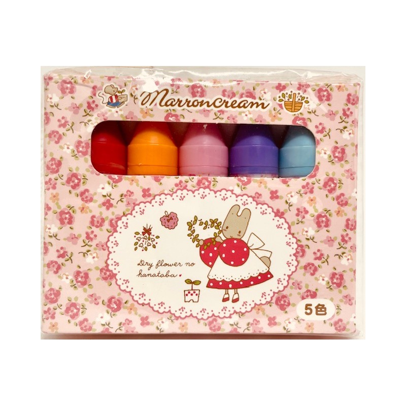 Kit de Carimbos Marron Cream Sanrio Japan 2018