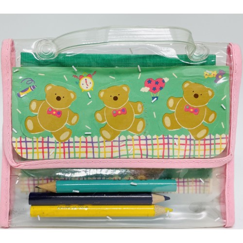 Kit Papelaria Bear Tin SANRIO