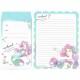 Capa & Kit 2 Conjuntos de Papel de Carta Disney Ariel KAMIO Japan