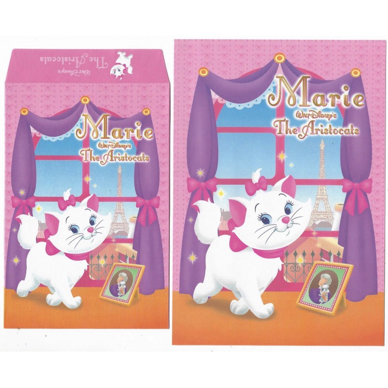 Conjunto de Papel de Carta Disney Marie The Aristocats