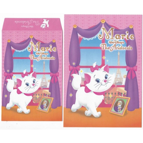 Conjunto de Papel de Carta Disney Marie The Aristocats