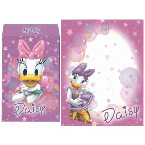 Conjunto de Papel de Carta Disney Daisy CLL