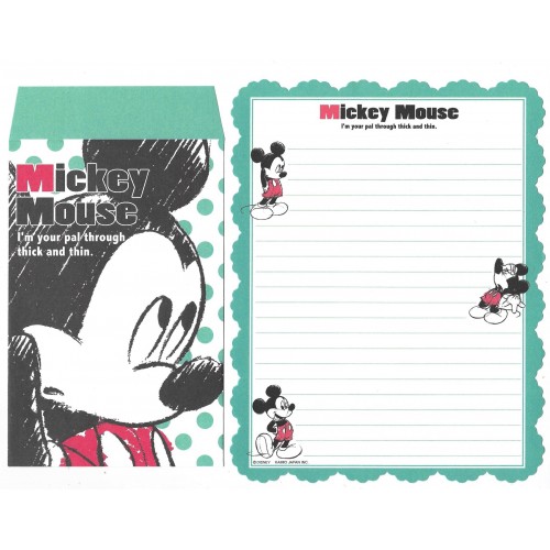 Kit 2 Conjuntos de Papel de Carta Disney Mickey Mouse CVD