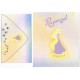 Conjunto de Papel de Carta Disney Rapunzel DOU