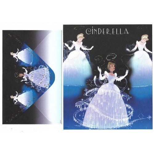 Conjunto de Papel de Carta Disney Cinderella DOU