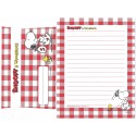 Conjunto de Papel de Carta Snoopy & Woodstock CXZ Vintage Peanuts