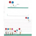 Conjunto de Papel de Carta Balloons Peanuts Worldwide LLC