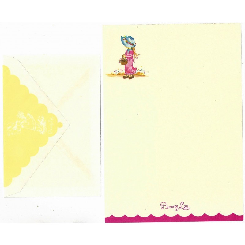 Conjunto de Papel de Carta Penny Lee Yellow