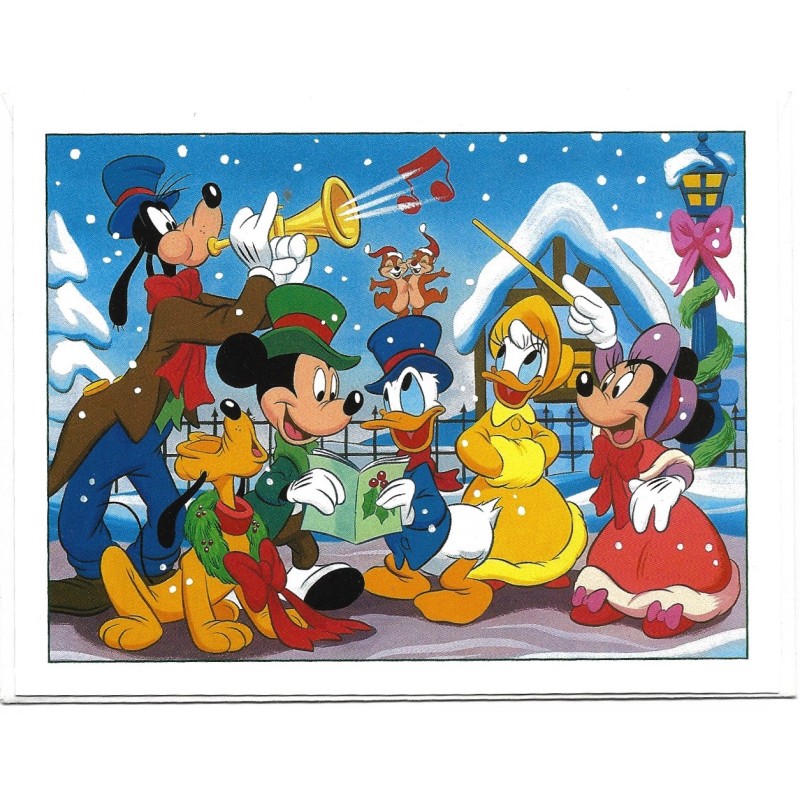 NOTECARD CARTÃO Disney Catalog Hollydays 1