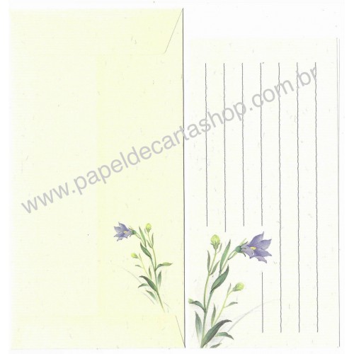 Conjunto de Papel de Carta Flower P CLL Japan