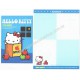 Ano 2004. Conjunto de Papel de Carta Hello Kitty Col 6 Sanrio