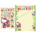 Ano 2004. Conjunto de Papel de Carta Hello Kitty Col 9 Sanrio