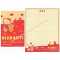 Ano 2004. Conjunto de Papel de Carta Hello Kitty Col 12 Sanrio