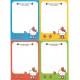 Ano 2005. Kit 24 Notas Hello Kitty I Love Apples Sanrio