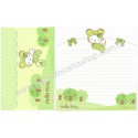 Ano 2006. Conjunto de Papel de Carta Hello Kitty Bear2 CVD - Sanrio