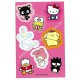 Ano 2012. Kit 4 Conjuntos de Papel de Carta Hello Kitty & SANRIO CHARACTERS