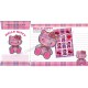 Ano 2009. Conjunto de Papel de Carta Hello Kitty Tartan 35th Anniversary ADE Sanrio