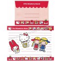 Ano 2010. Conjunto de Papel de Carta The Strawberry News CVM Sanrio