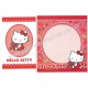 Ano 2005. Conjunto de Papel de Carta Hello Kitty Ribbon 2.1 Sanrio