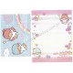 Ano 2009. Conjunto de Mini-Papel de Carta Little Twin Stars P2 Sanrio