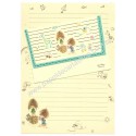 Conjunto de Papel de Carta Elena Little Urchins CRE Gakken japan