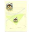 Conjunto de Papel de Carta Elena Little Urchins CVD Gakken japan