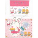 Ano 1990. Conjunto de Papel de Carta Cheery Chums Vintage Sanrio