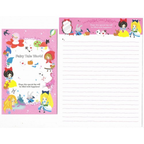 Conjunto de Papel de Carta Fairy Tale World (B) - Kamio Japan