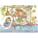 Postalete Antigo Importado Mary Hamilton Bear - Hallmark