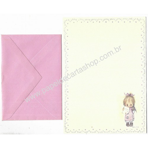 Conjunto de Papel de Carta Betsey Clark Love Letter