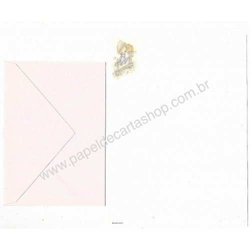 Conjunto de Papel de Carta Antigo Betsey Clark Cerca 2 CRS